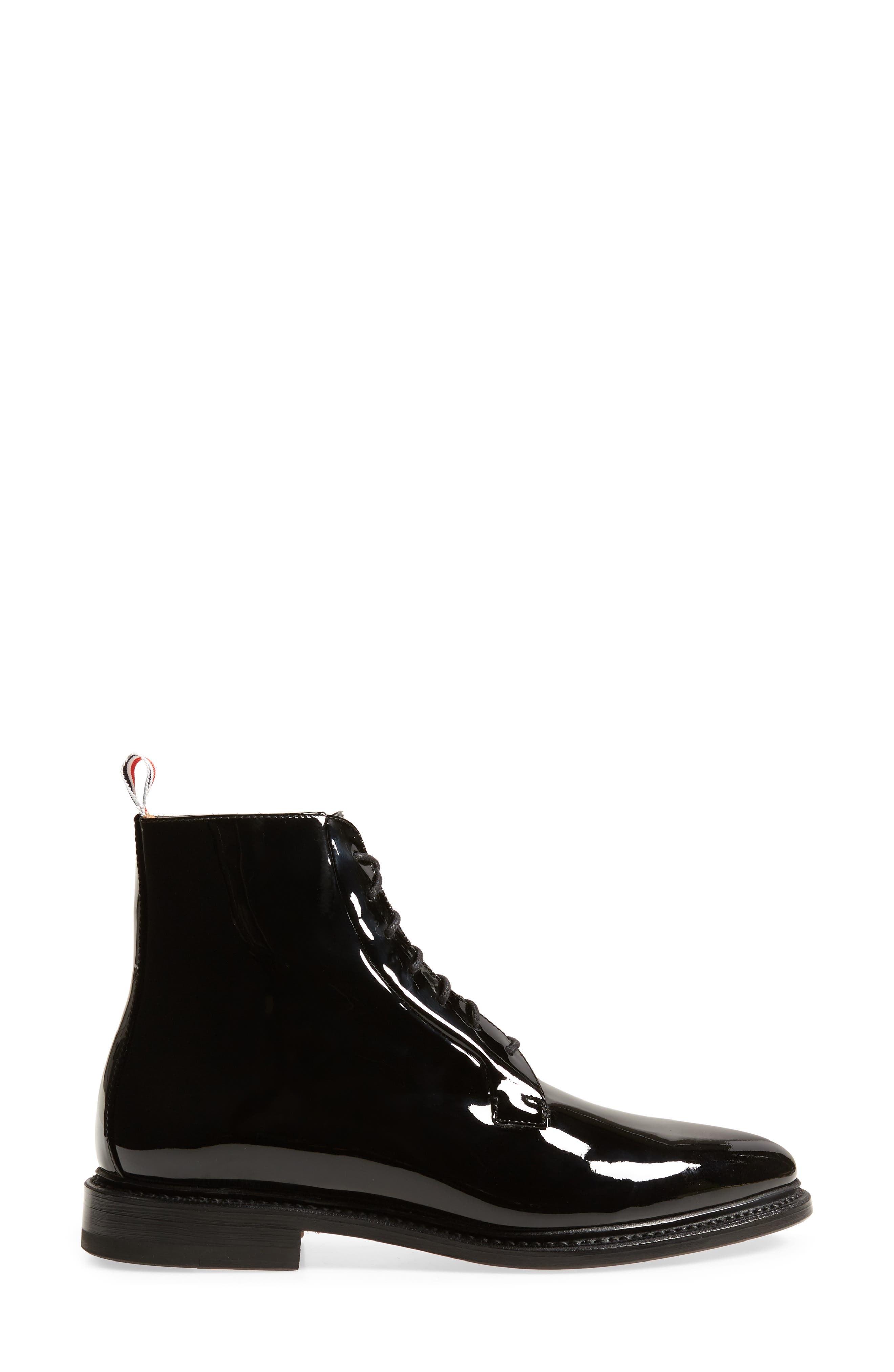 Thom Browne Blucher Lace-Up Bootie, Alternate, color, 