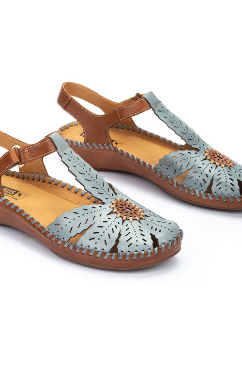 Pikolinos Vallarta T-strap Sandal In Denim