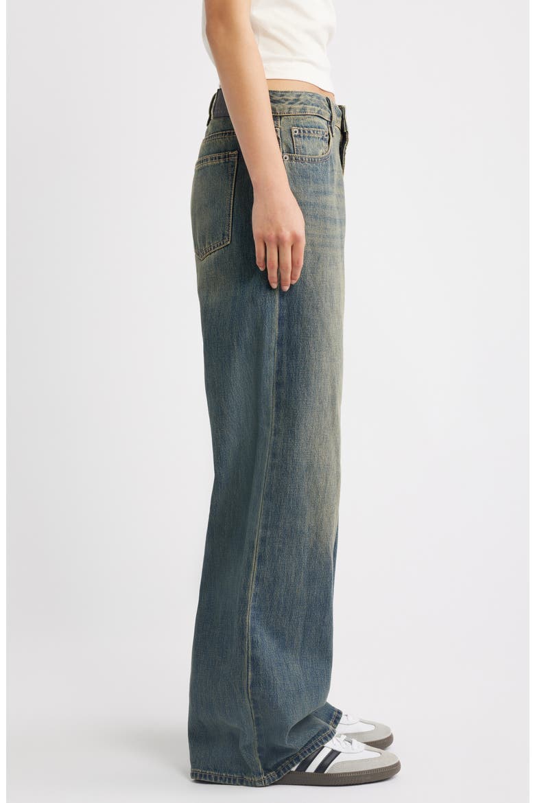 Casey Low Rise Baggy Jeans, Alternate, color, MEDIUM INDIGO