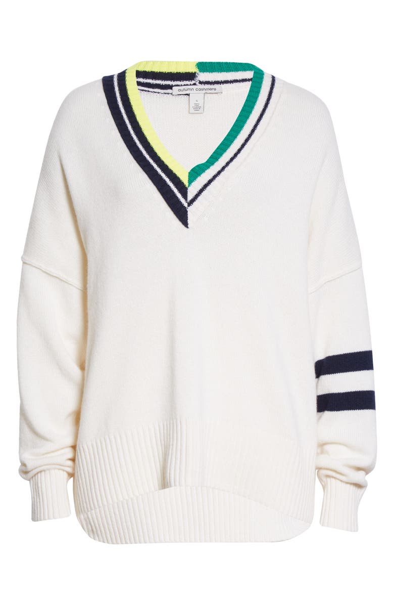 autumn cashmere Cricket Cashmere Sweater, Alternate, color, 