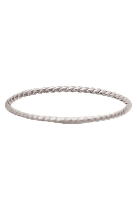 Braided Stacking Ring