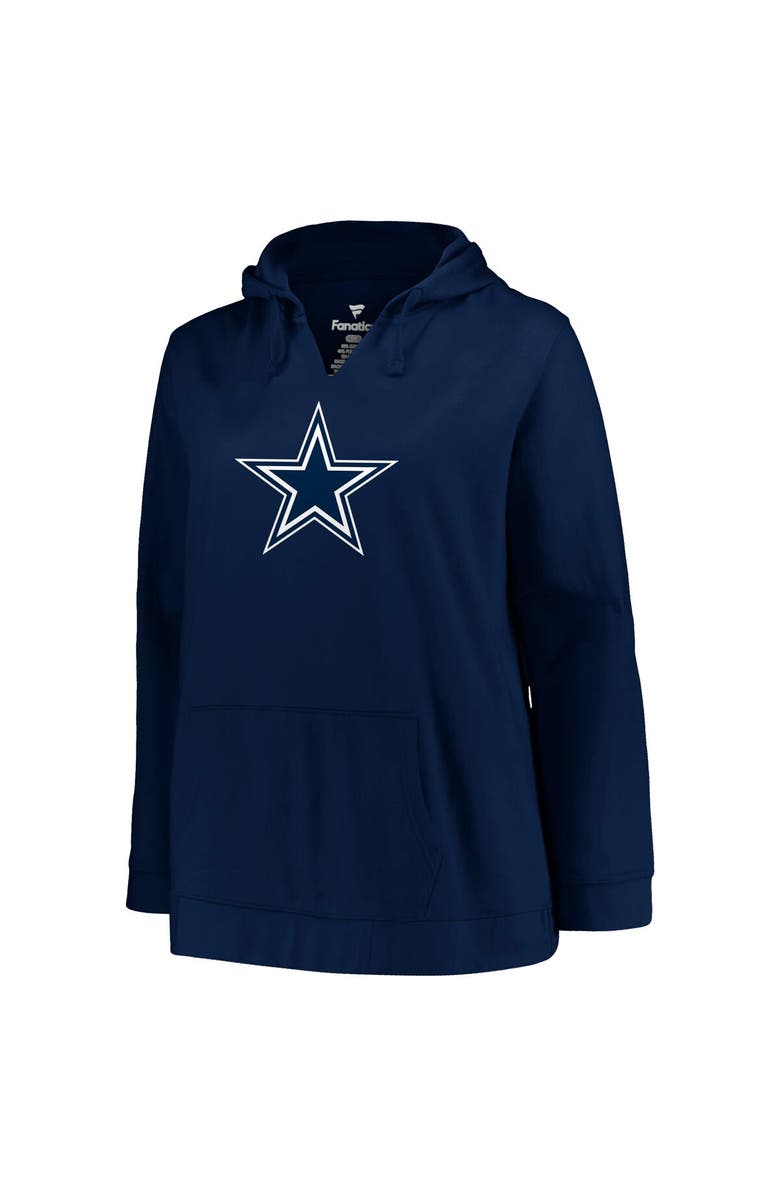 PROFILE Women's Profile Micah Parsons Navy Dallas Cowboys Plus Size Player Name & Number Pullover Hoodie, Alternate, color, 