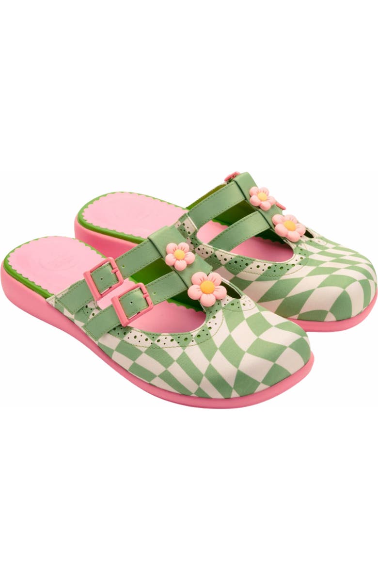 Hot Chocolate Design Shaken Squares Women's Mary Jane Clogs, Alternate, color, Shaken Squares