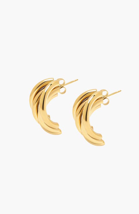 Bold Layered Hoops