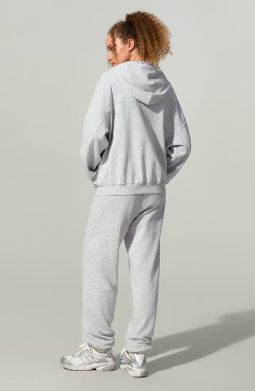 Lilysilk Seamflow Verge Hoodie In Gray