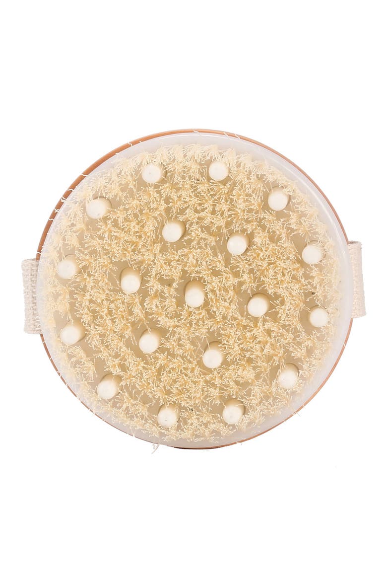 Massaging Dry Body Brush, Main, color, NO COLOR