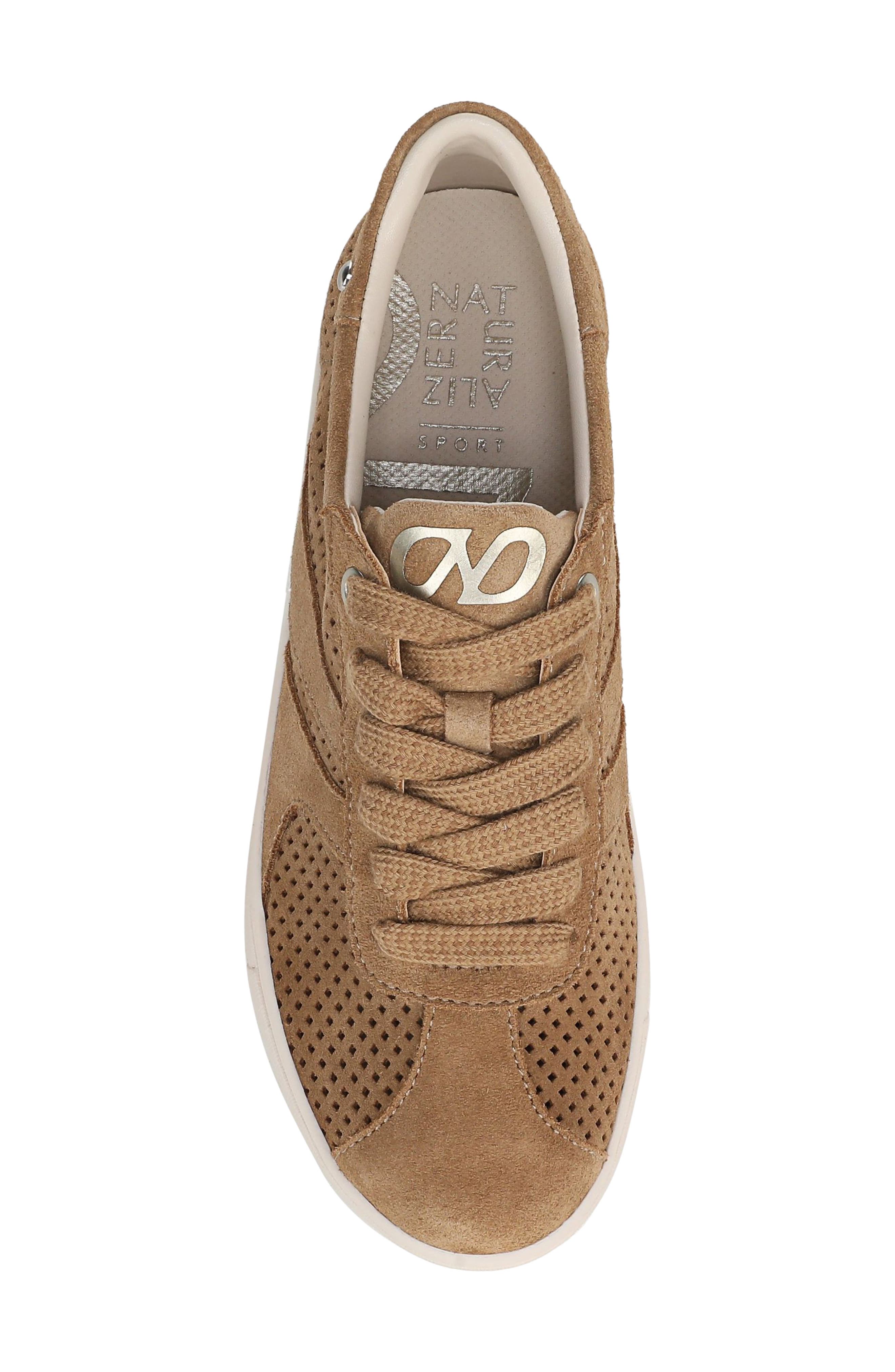 Medina Sneaker, Alternate, color, TOASTED UMBER SUEDE