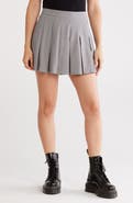 Abound Pleated Miniskirt