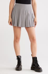 Abound Pleated Miniskirt