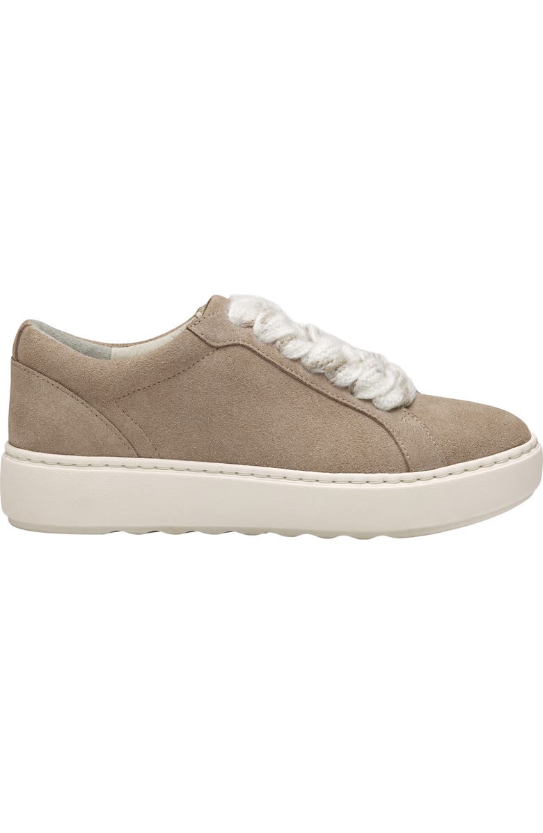 Johnston & Murphy Cammie Low Top Sneaker, Alternate, color, Taupe Suede