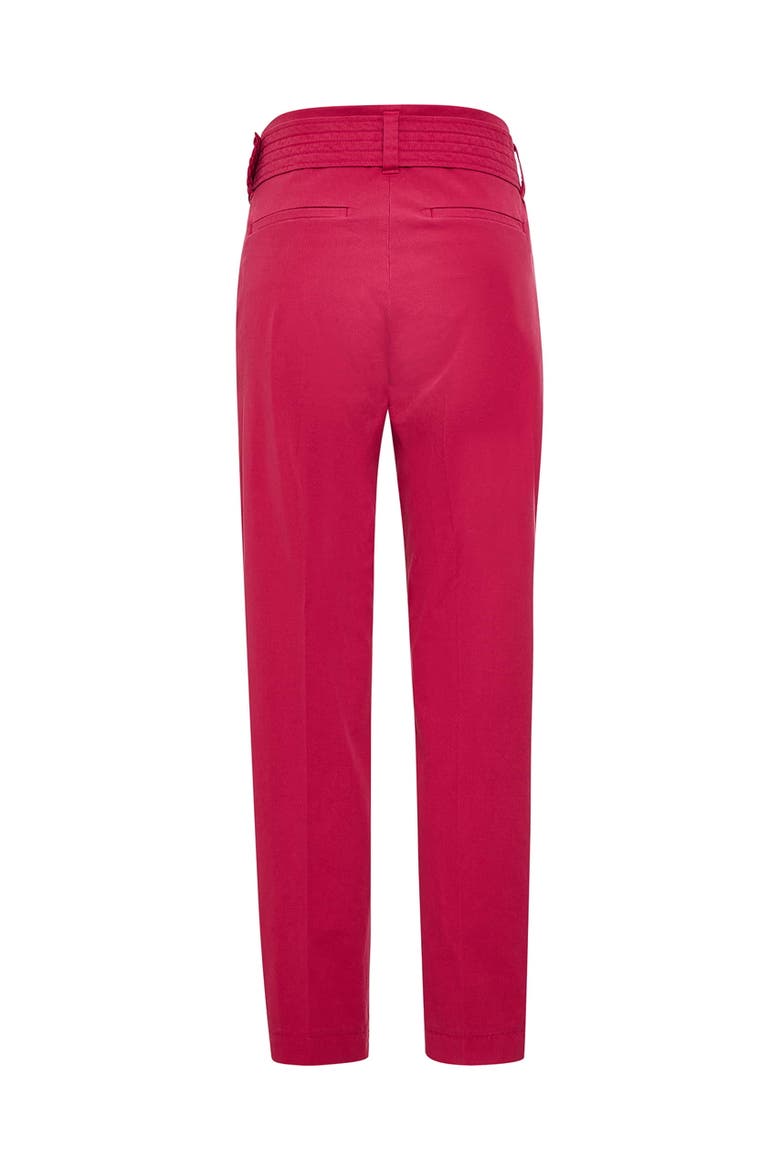 Overlay Detail Pants With Belt, Alternate, color, Pink