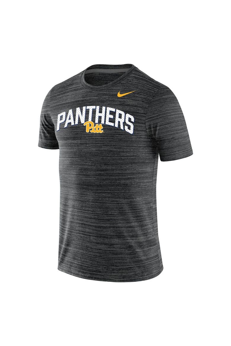 Men's Nike Black Pitt Panthers Sideline Velocity Performance T-Shirt, Alternate, color, Black