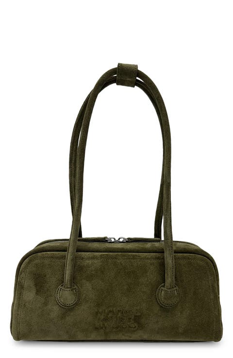 Soft Boston EW Leather Shoulder Bag