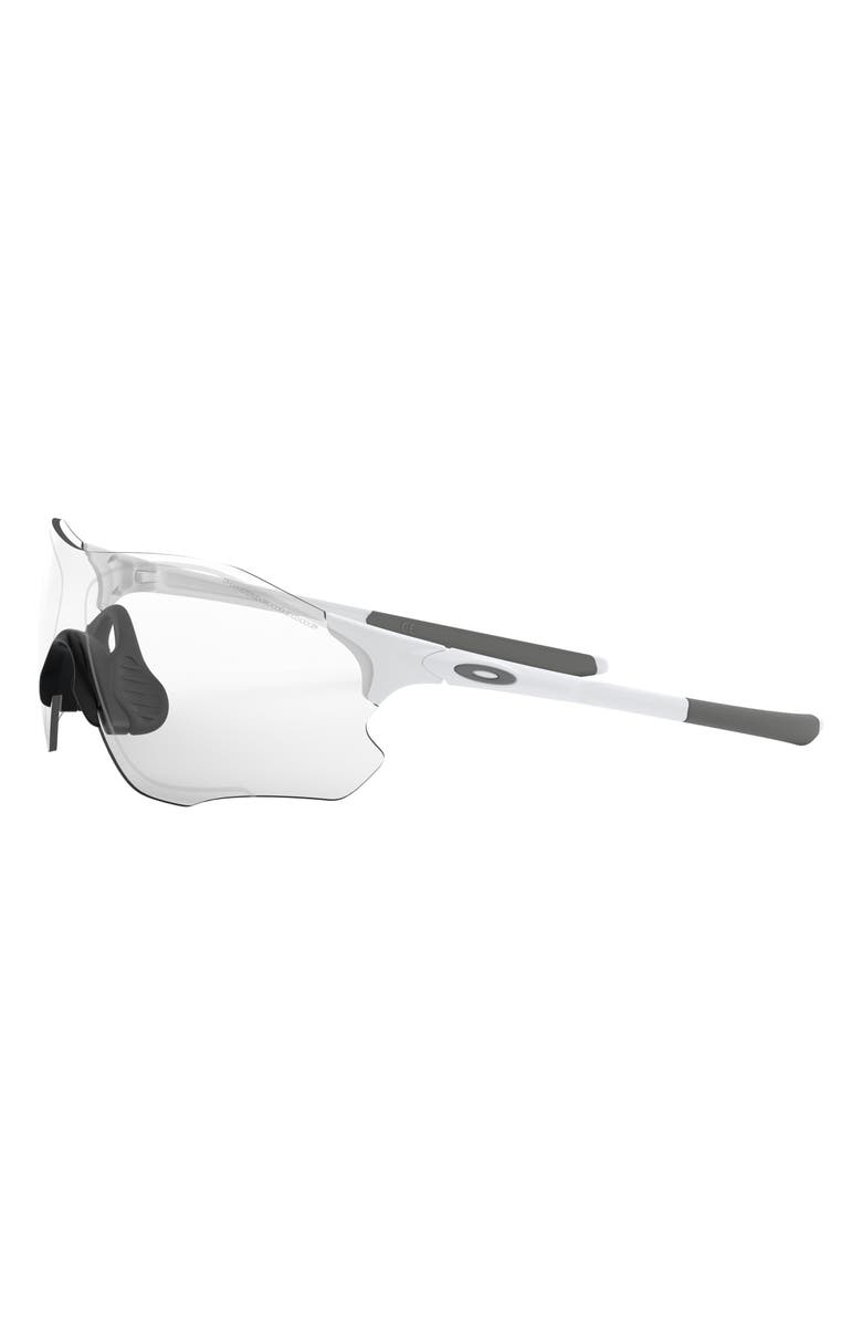 Oakley EVZero<sup>™</sup> Path 38mm Prizm<sup>™</sup> Shield Sunglasses, Alternate, color, White