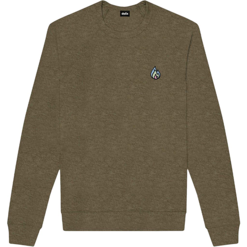 DALIX DALIX FIRE FLEECE SWEATSHIRT
