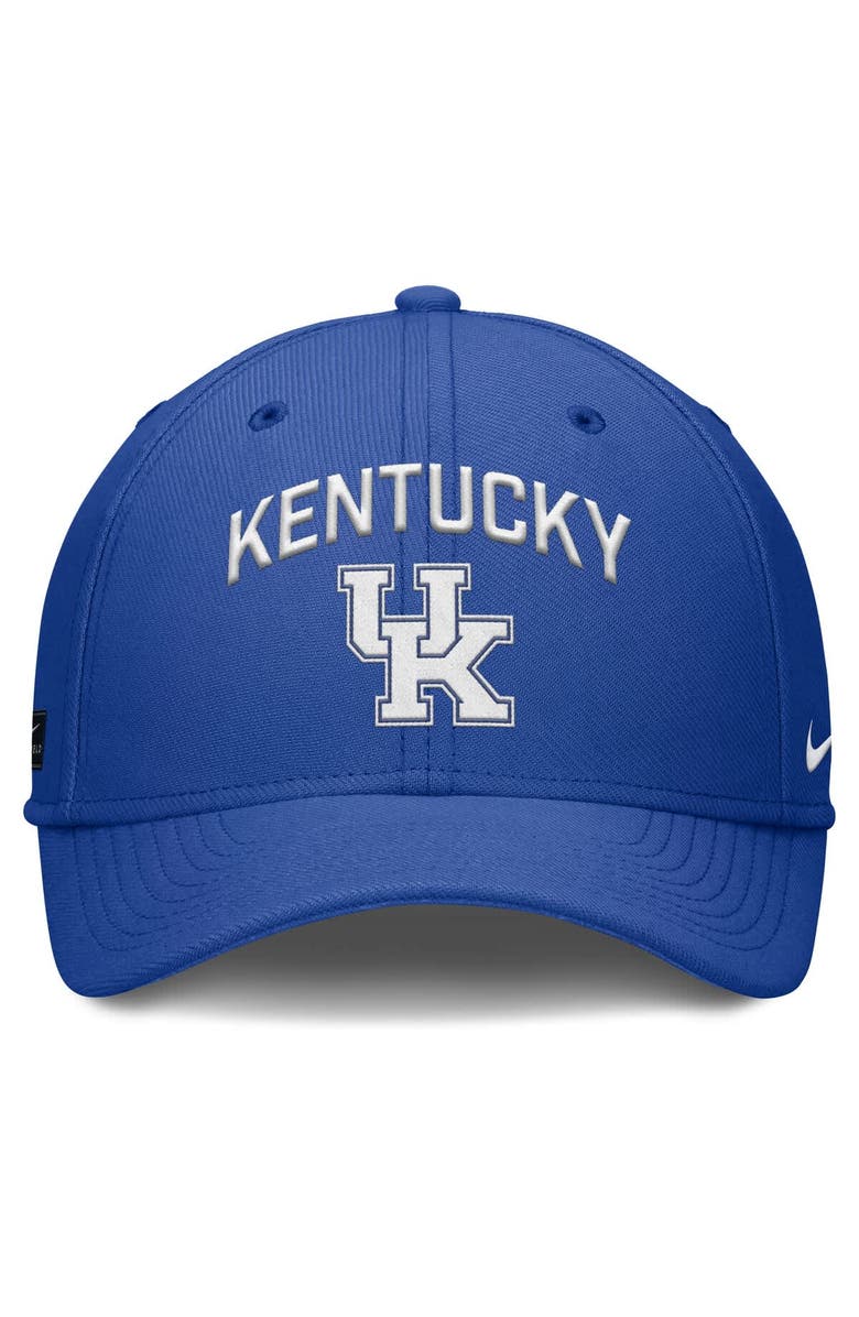 Nike Men's Nike Royal Kentucky Wildcats 2025 On-Field Rise Performance Flex Hat, Alternate, color, 