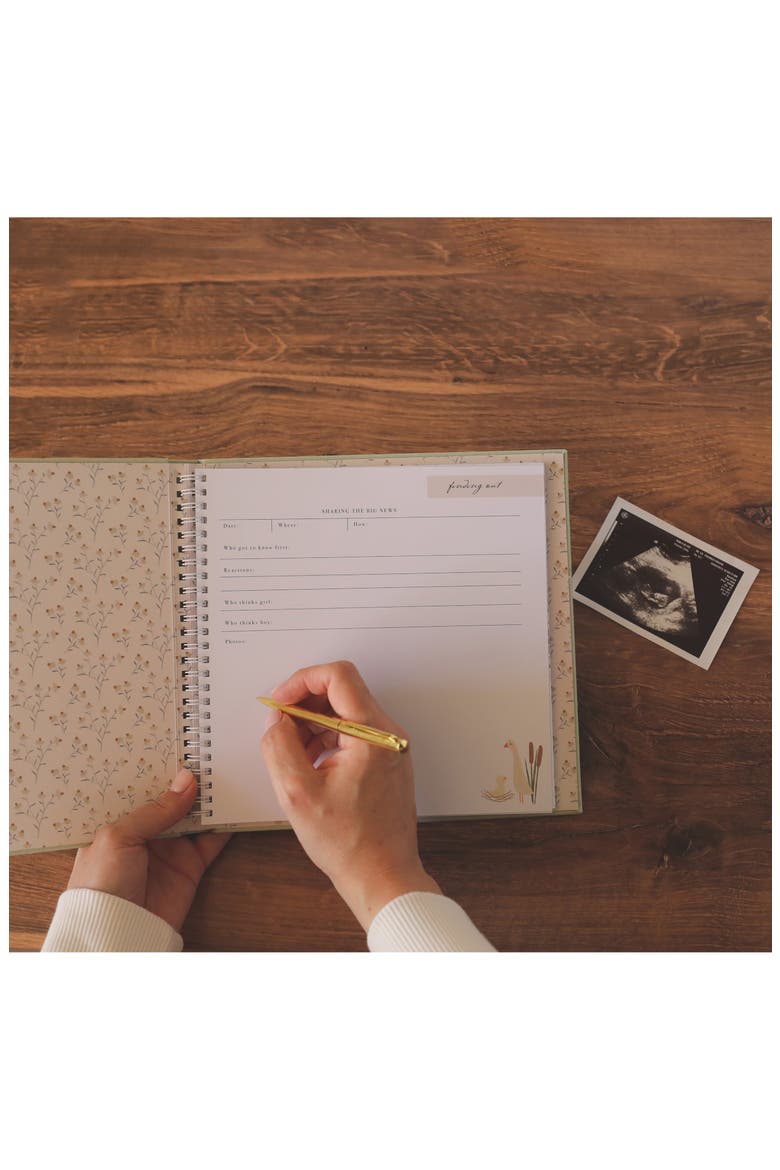 Pregnancy Journal, Alternate, color, GREEN