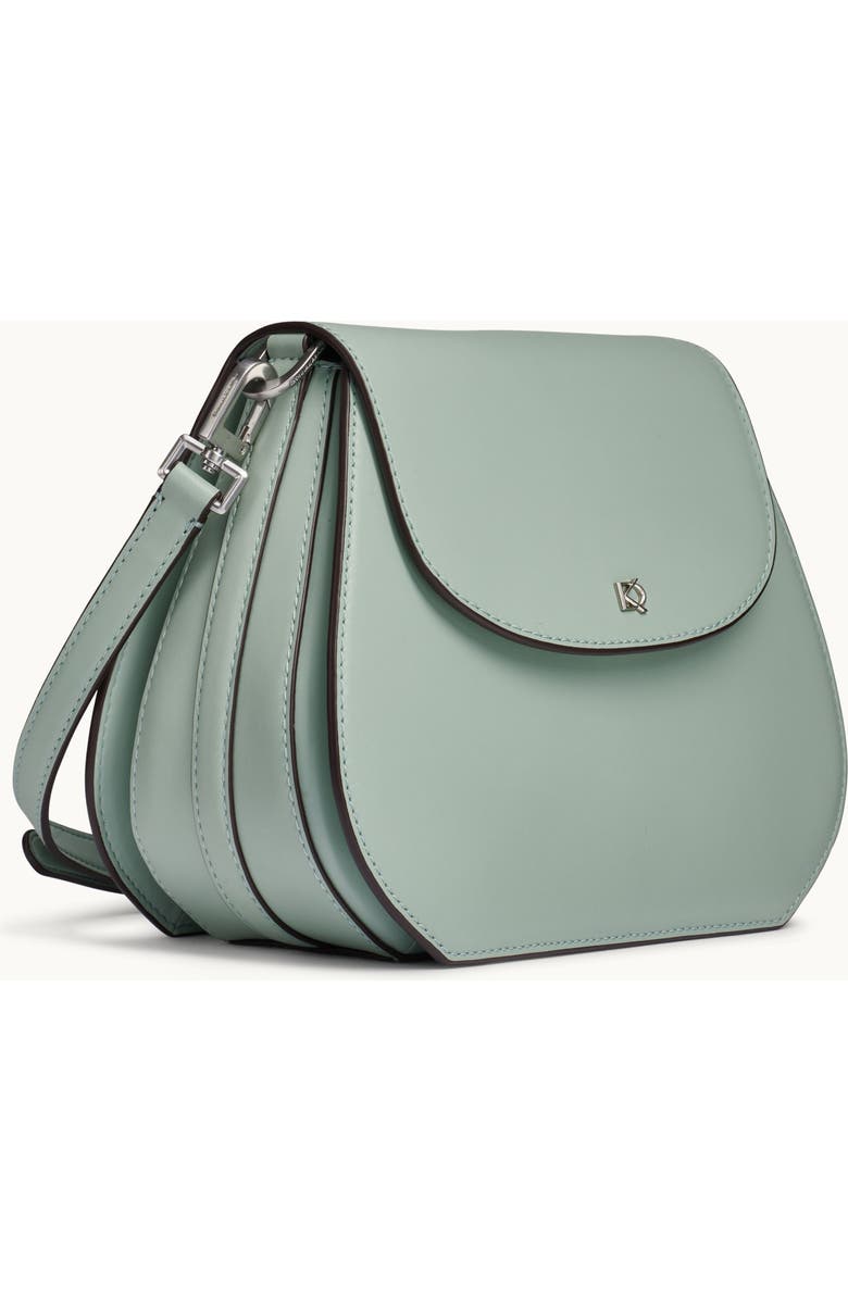 Donna Karan New York Bellerose Flap Crossbody, Alternate, color, Pale Jade