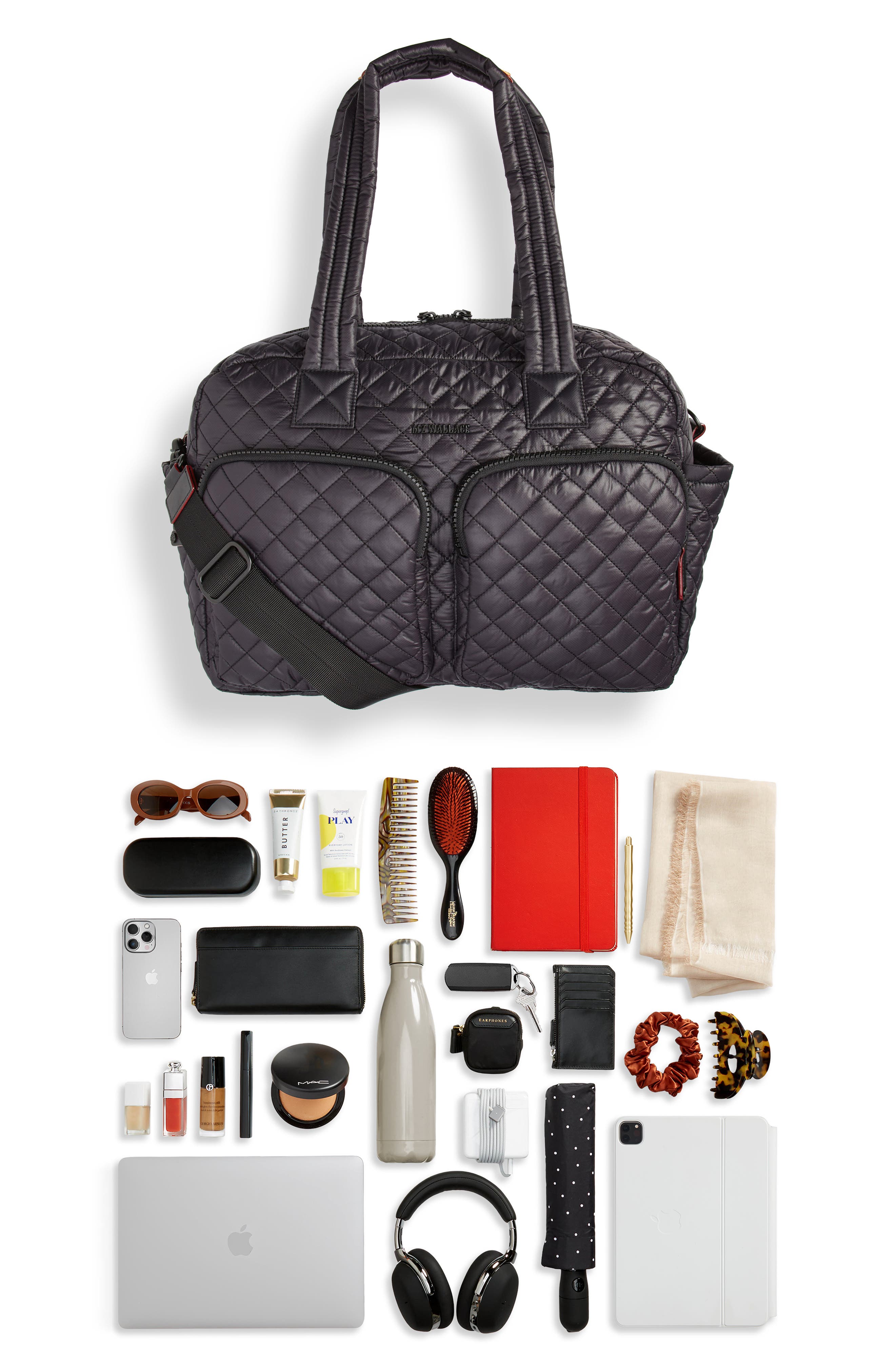 Nik Quilted Water Resistant Nyon Travel Bag (Women) | Nordstrom
