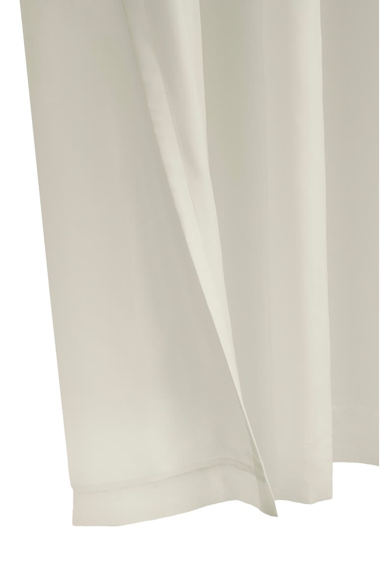 Single Indoor Curtain Panel, Alternate, color, IVORY