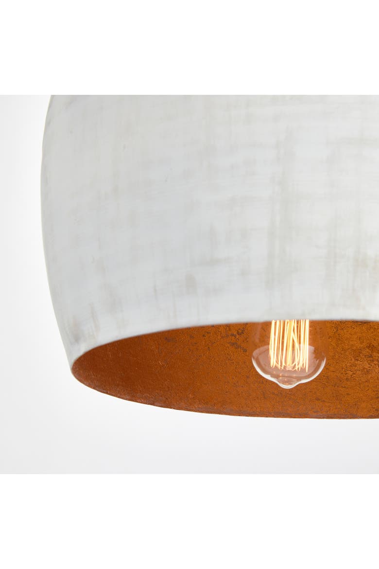 Terrance Grande Pendant, Alternate, color, White