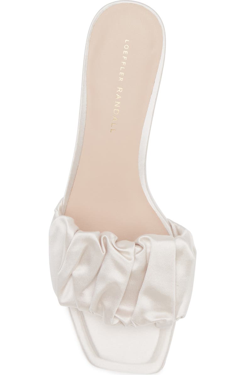 Loeffler Randall Gathered Band Kitten Heel Sandal, Alternate, color,