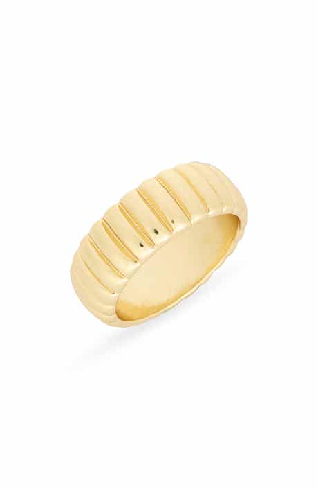 NORDSTROM RACK Demi Fine Rib Band Ring