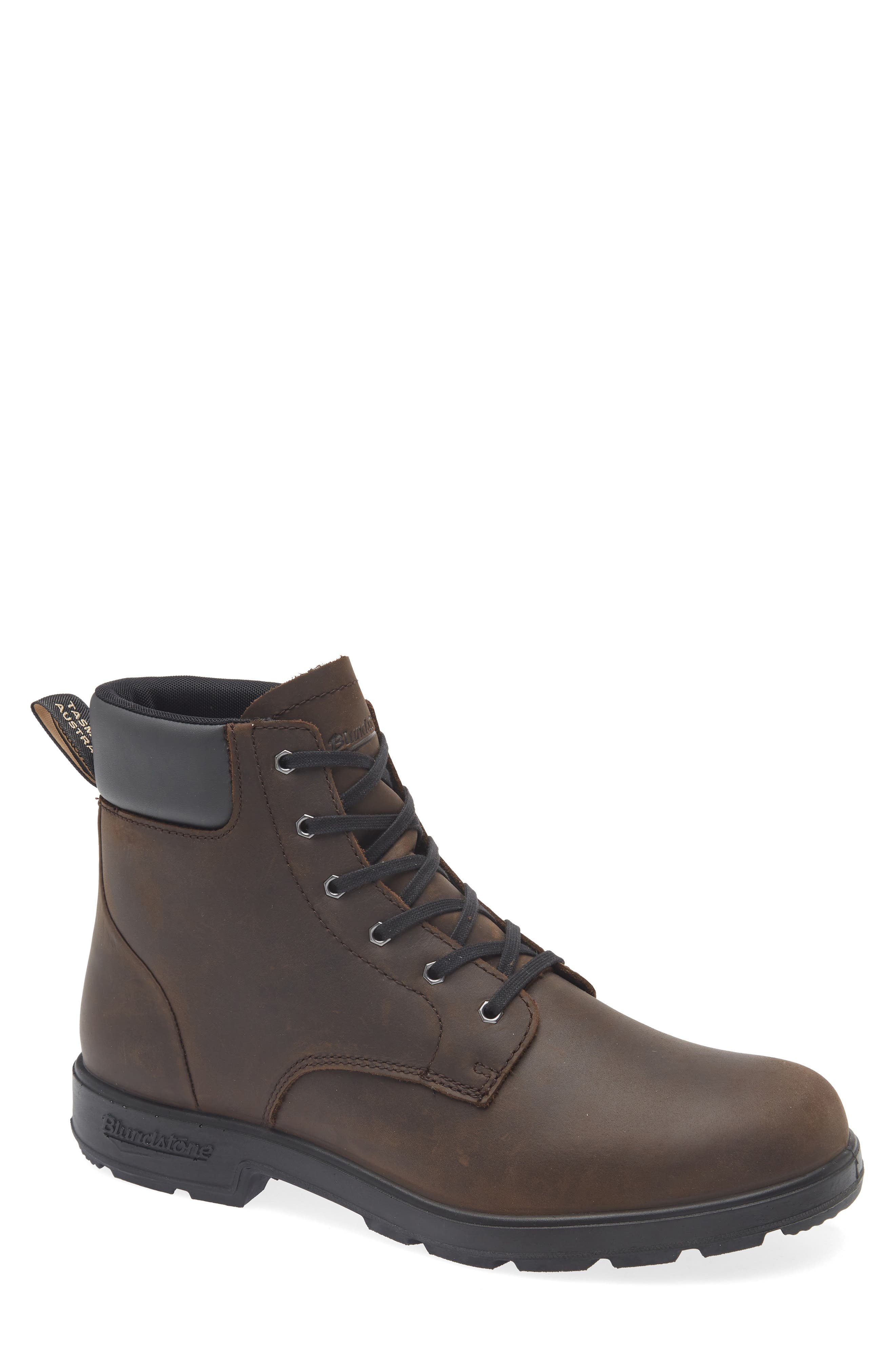 Blundstone Footwear Water Resistant Lace-Up Boot, Main, color, Brown