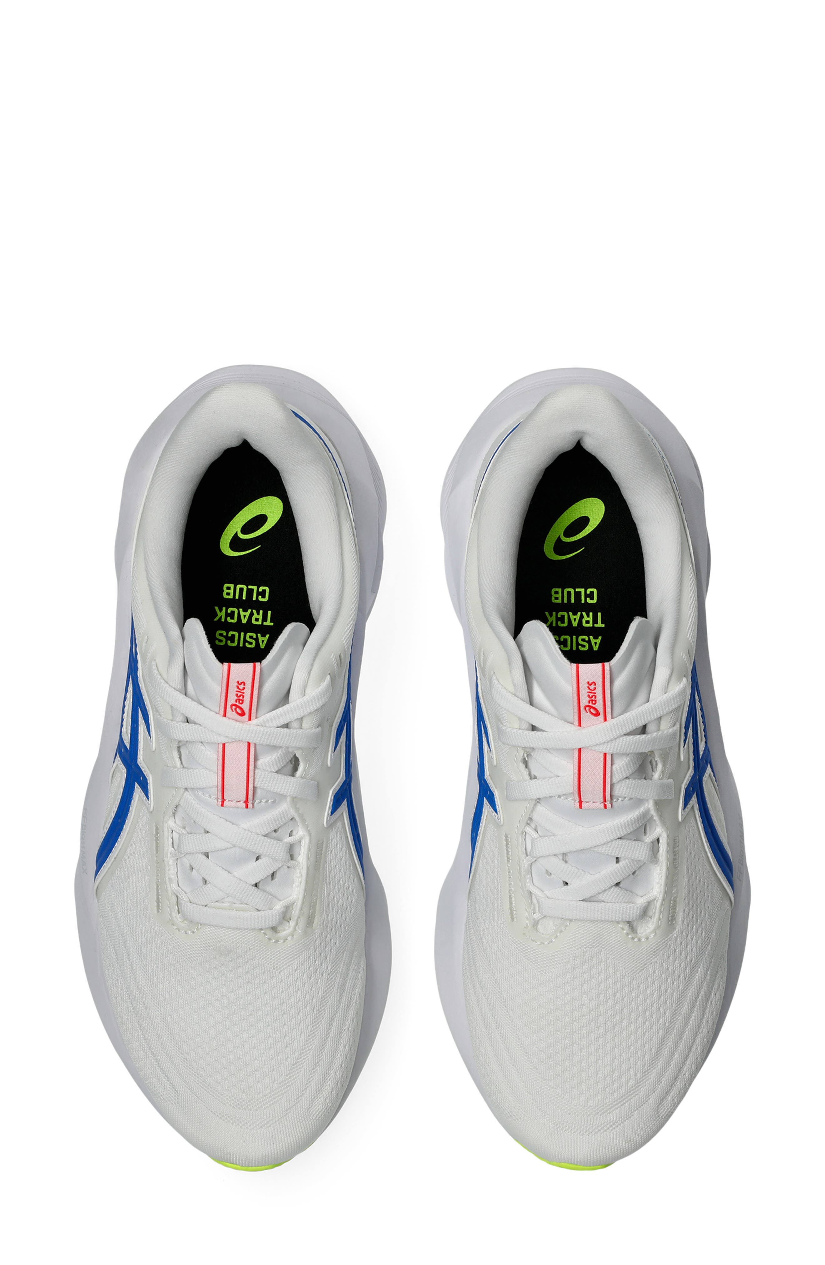 ASICS<sup>®</sup> NOVABLAST<sup>®</sup> 5 ATC Track Club Running Shoe, Alternate, color, White/ Tuna Blue
