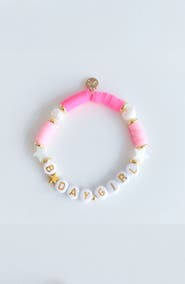 Bits & Bows Birthday Girl Beaded Bracelet