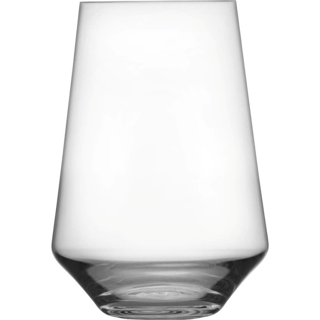 Schott Zwiesel Pure Set Of 6 Stemless Wine Tumblers In Clear