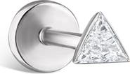 MARIA TASH Diamond Triangle Single Stud Earring