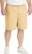 Harbor Bay by DXL Big & Tall Elastic-Waist Cotton Shorts
