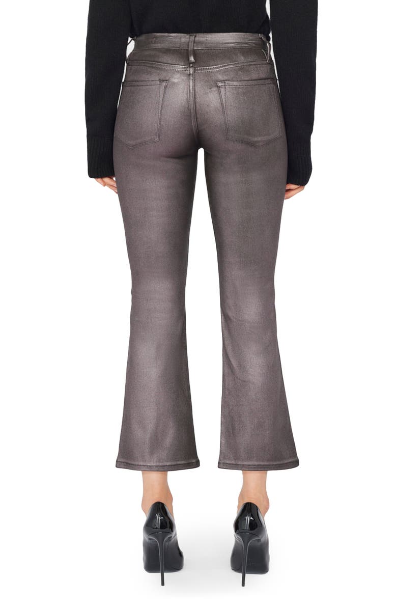 FRAME Le Crop Mini Boot Jeans, Alternate, color, Mahogany