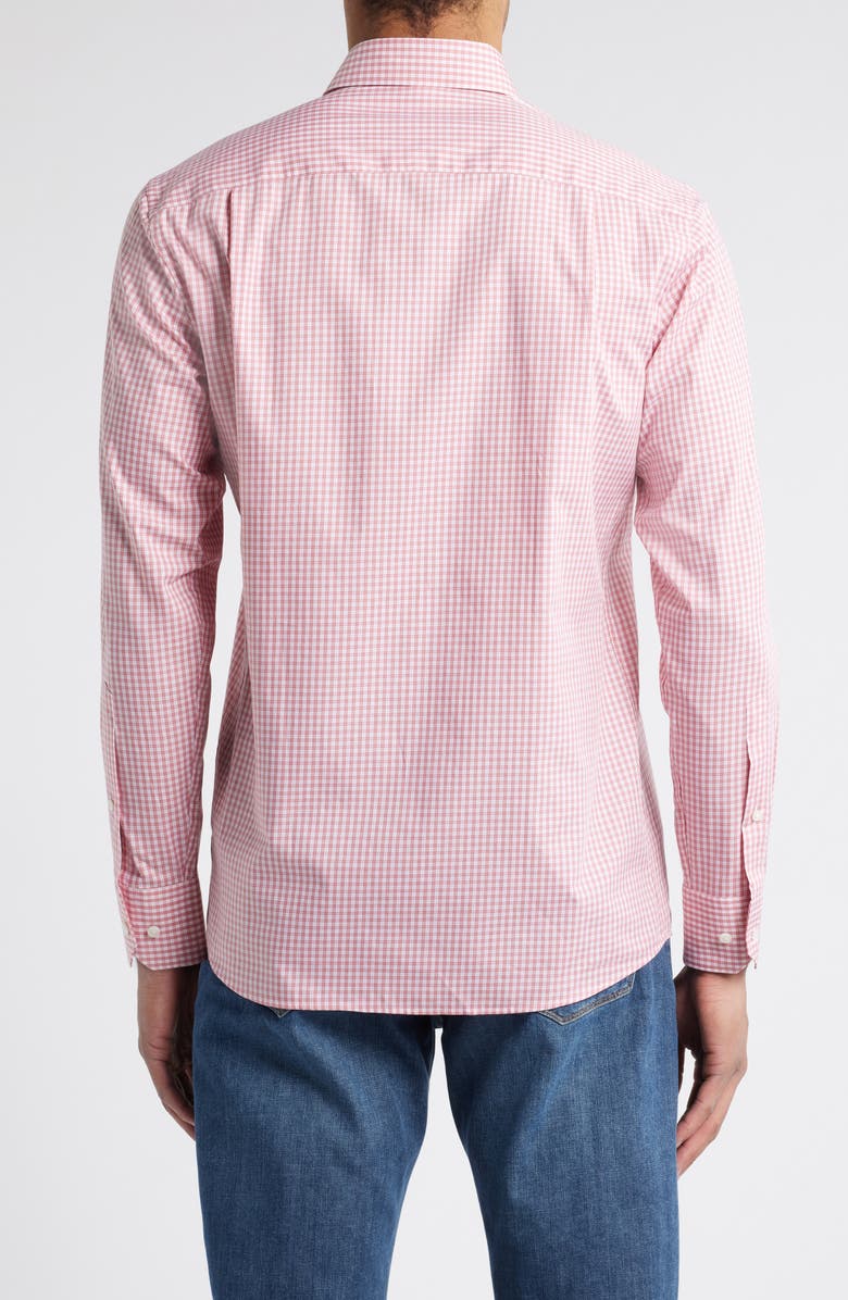 Peter Millar Crown Crafted Capri Cotton Sport Shirt, Alternate, color, Pink Crepe