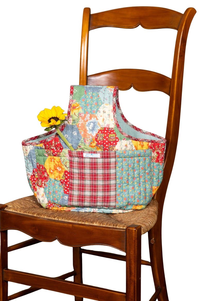 County Fair Quilted Project Bag, Main, color, Multi