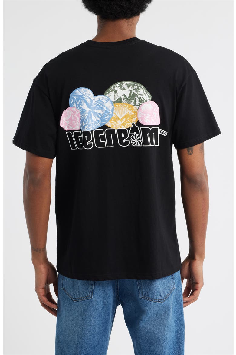 Pocket Change Cotton Graphic T-Shirt, Alternate, color, BLACK