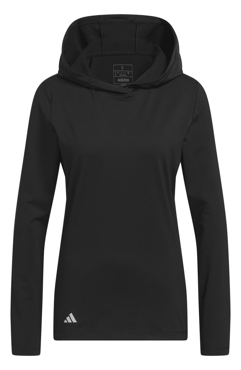 adidas Performance Golf Hoodie, Alternate, color, Black