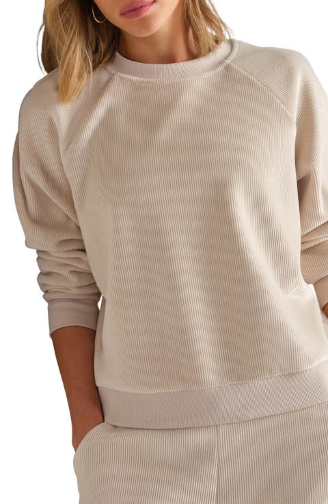 Plush Crewneck Sweatshirt