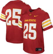 Nike Youth Nike #25 Cardinal Iowa State Cyclones Untouchable Replica Game Jersey