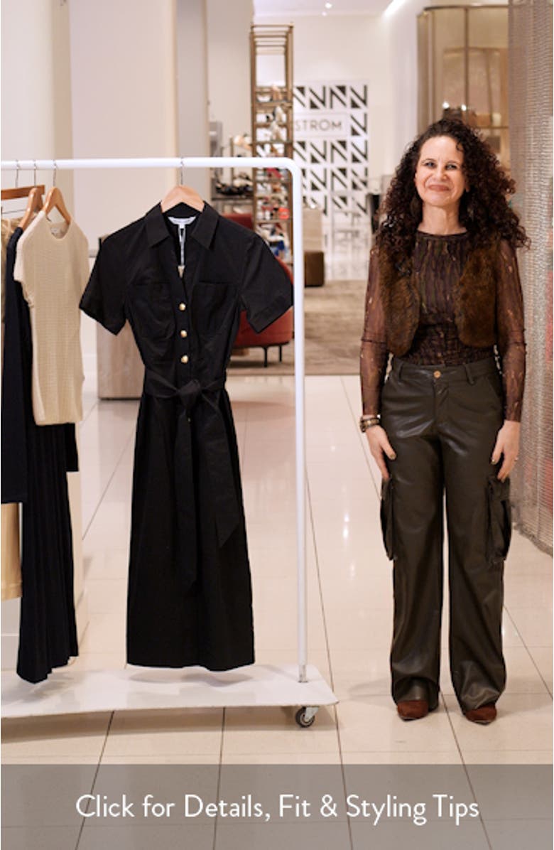 Tabby Belted Shirtdress, sales video thumbnail