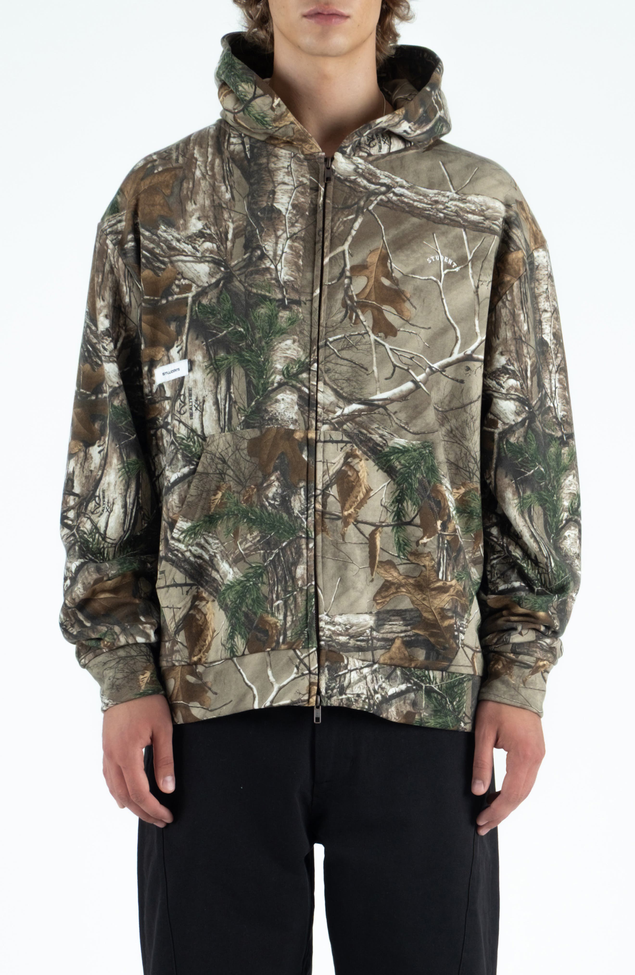 STUDENTS Howlings Realtree Camo Cotton Zip-Up Hoodie 