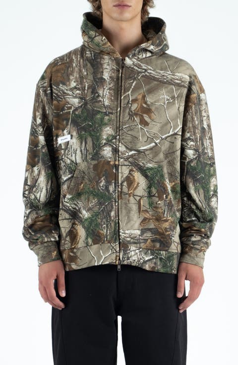 Howlings Realtree Camo Cotton Zip-Up Hoodie