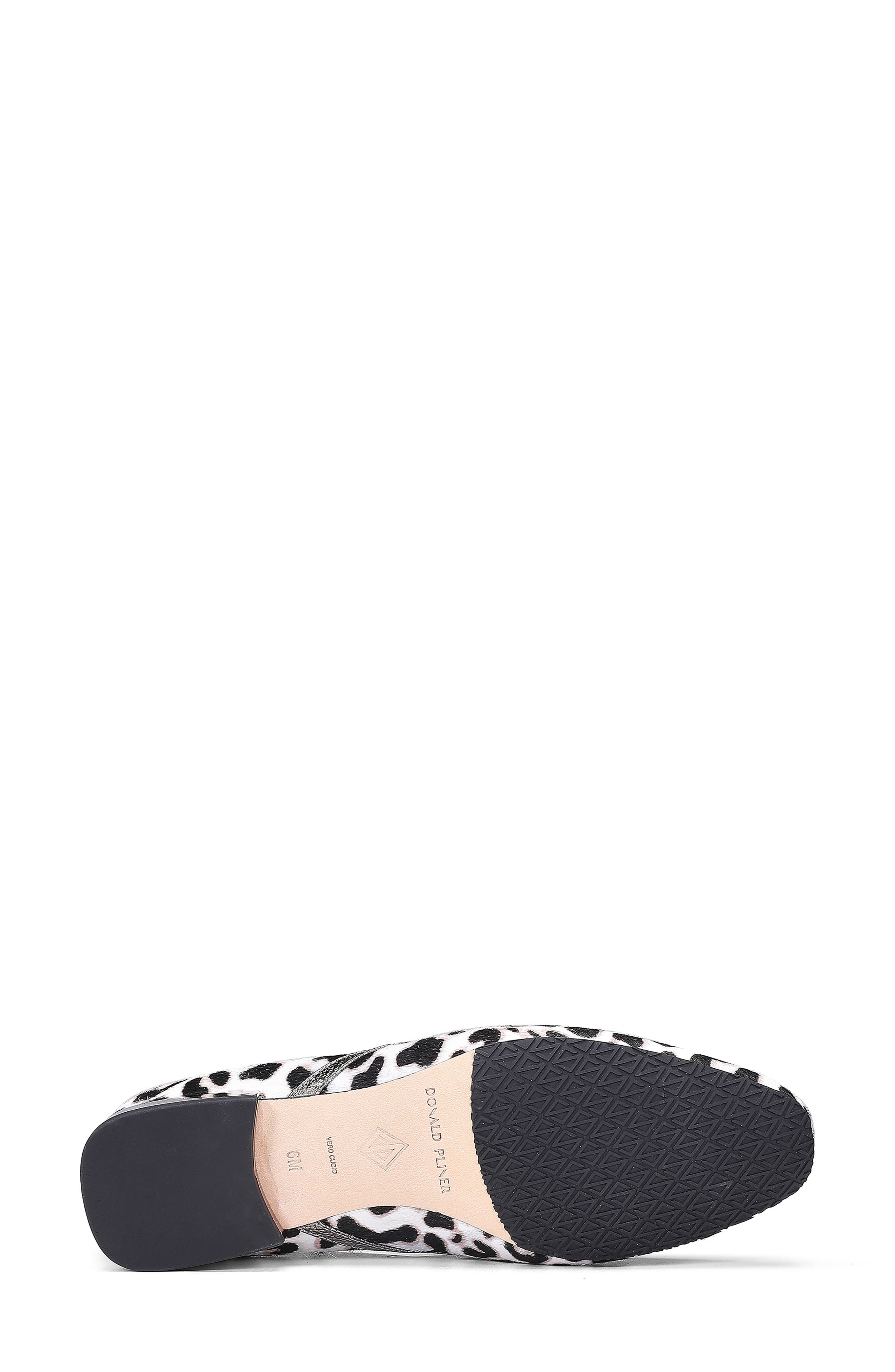Rezza Genuine Calf Hair Loafer, Alternate, color, BONE CALF HAIR
