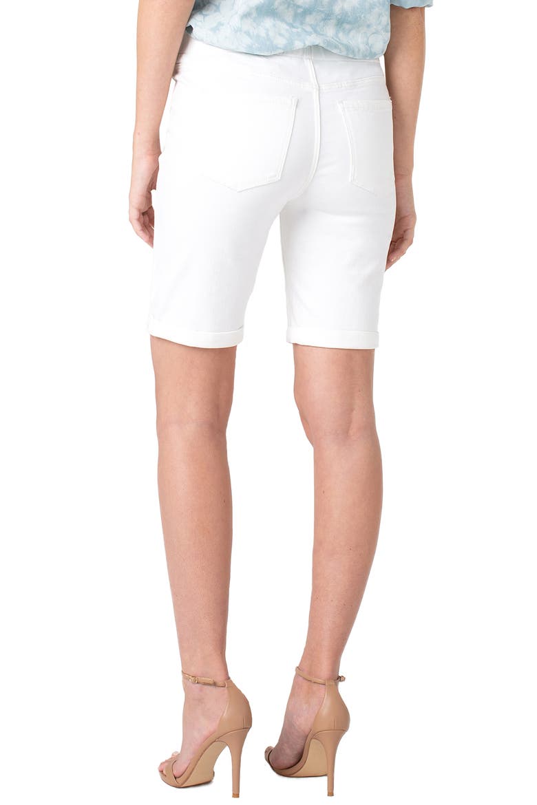 Chloe Pull-On Bermuda Shorts, Alternate, color, BRIGHT WHITE