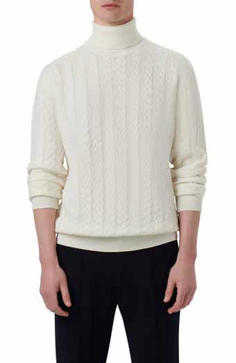 Bugatchi Cabled Turtleneck