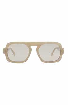 55mm Rhiannon Aviator Sunglasses