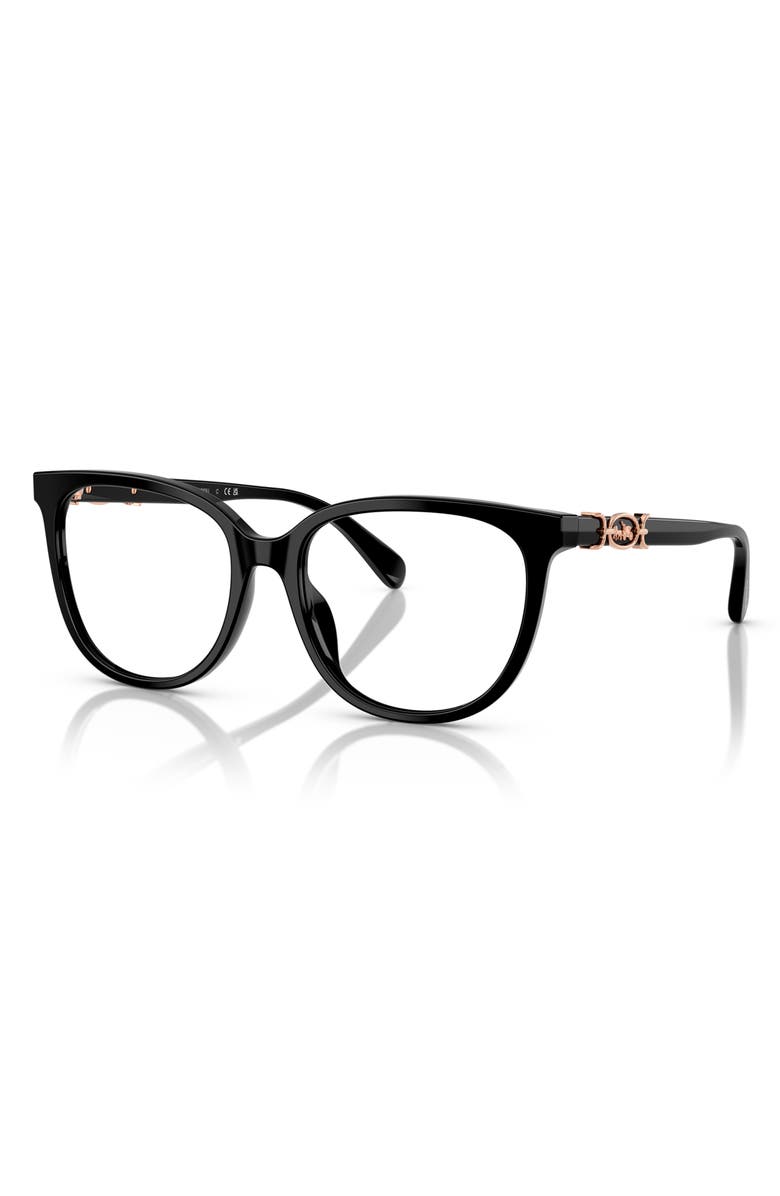 COACH 54mm Square Optical Glasses, Alternate, color, 