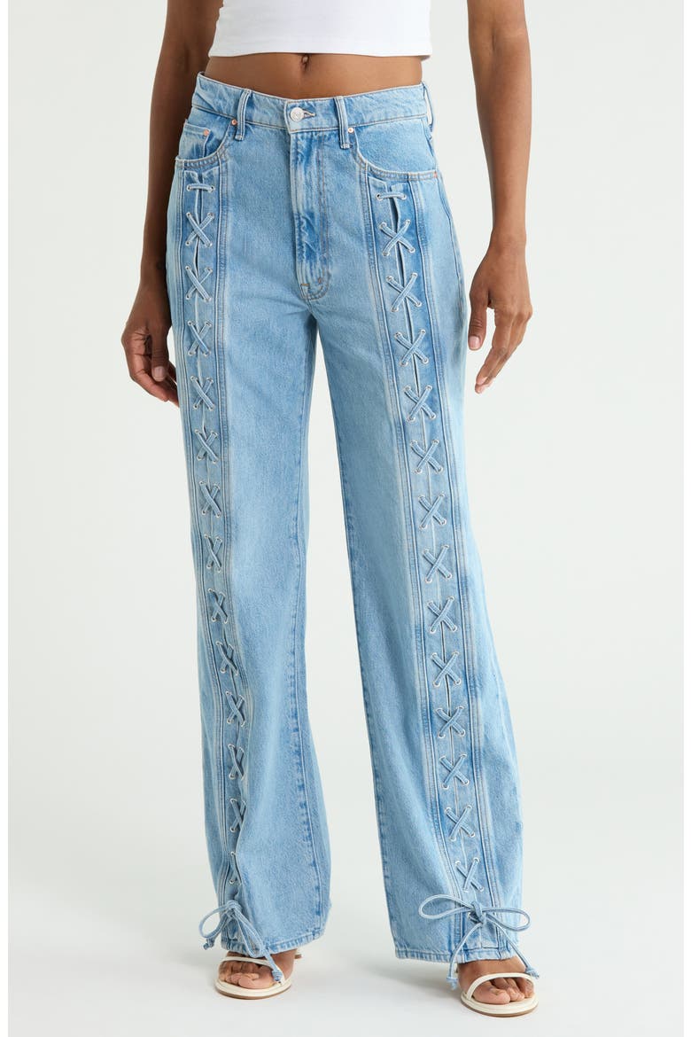 The Tied Up Maven Jeans, Main, color, CARE LESS