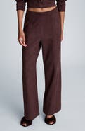 Kenneth Cole Hollywood High Waist Wide Leg Pants